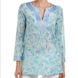 Never Worn Sail to Sable XS Tunic in Bloom Print